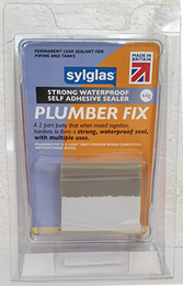 Plumberfix by Sylglas - recommended for use on leaking radiators, leaking water tanks and sealing pipes