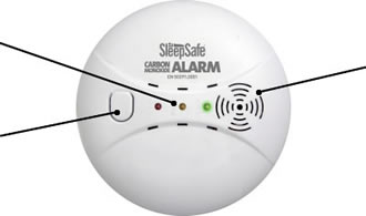 carbon monoxide detector 6 pack on Carbon Monoxide Alarm by SleepSafe